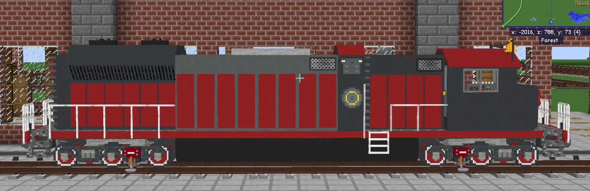 Imperial Railworks - Immersive Railroading — скриншот 31 (Текстуры, Minecraft)