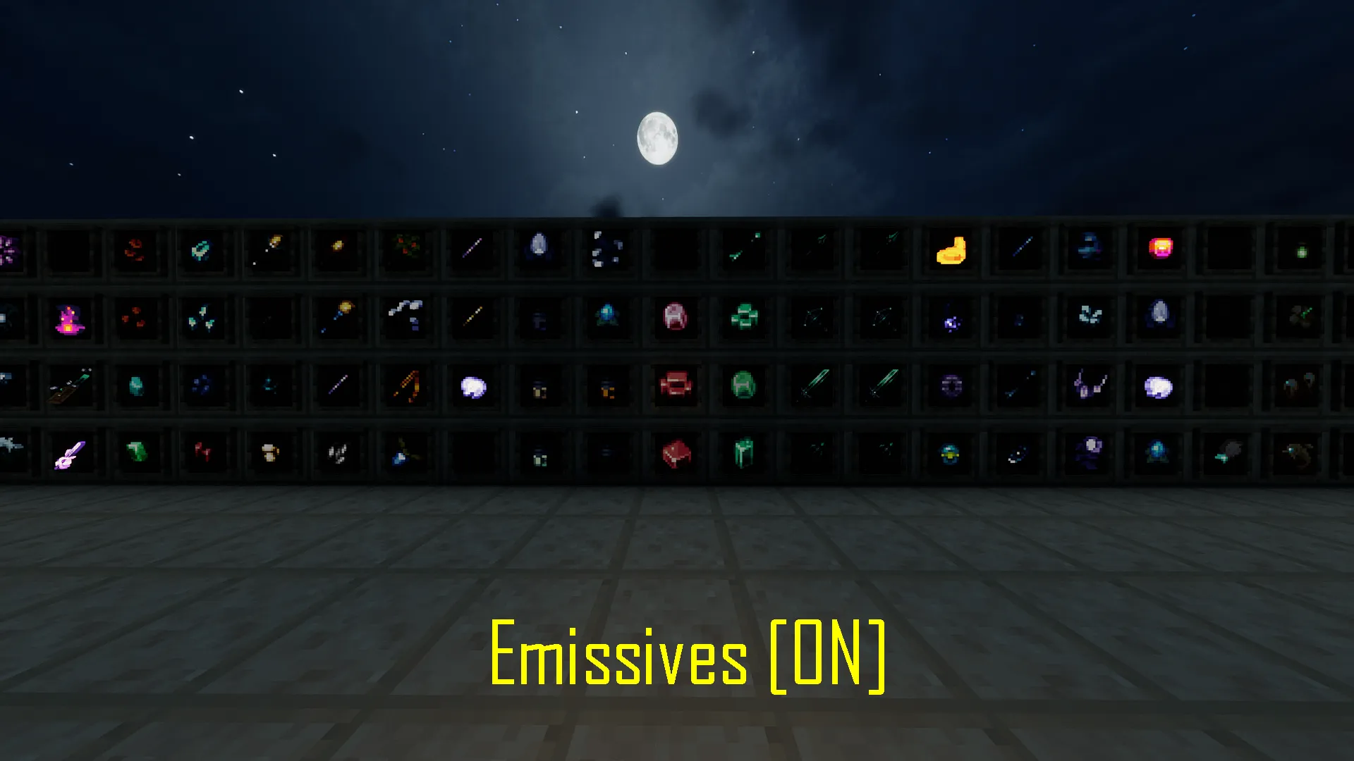Emissive Textures for Spectrum [LabPBR version], Текстуры, Minecraft