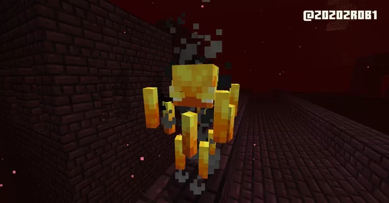 Blaze New Look — скриншот 1 (Текстуры, Minecraft)