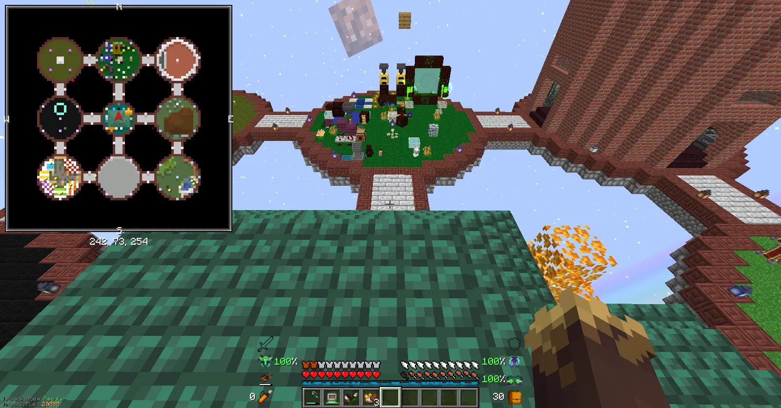 Drafonf's Skyblock — скриншот 8 (Модпаки, Minecraft)