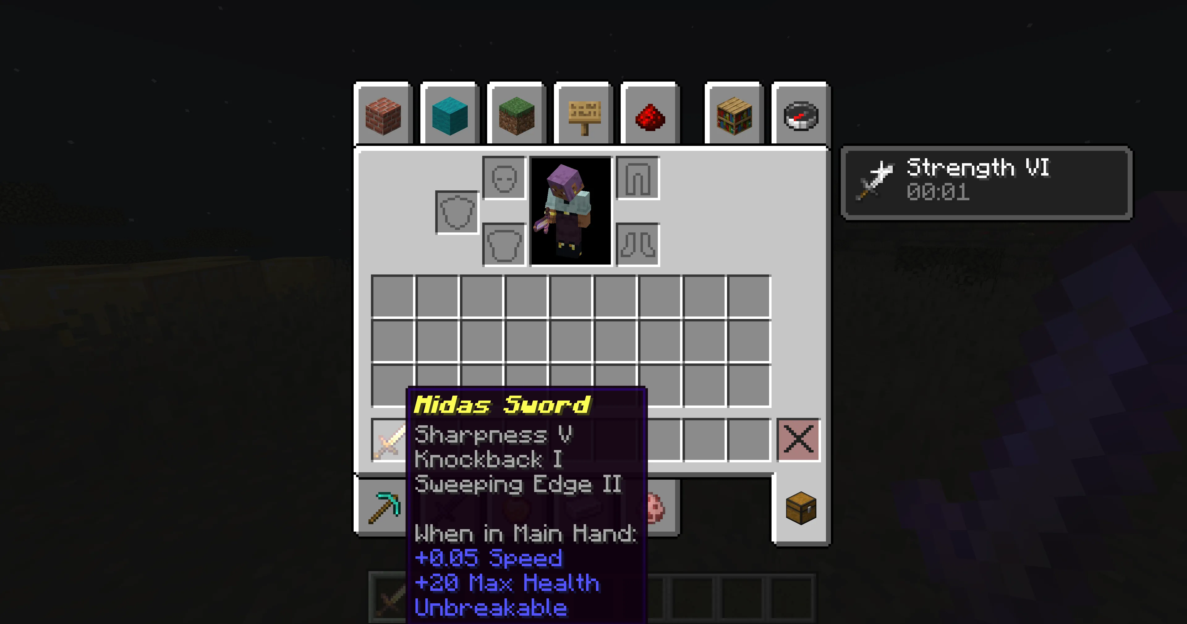 Midas Touch, Моды, Minecraft