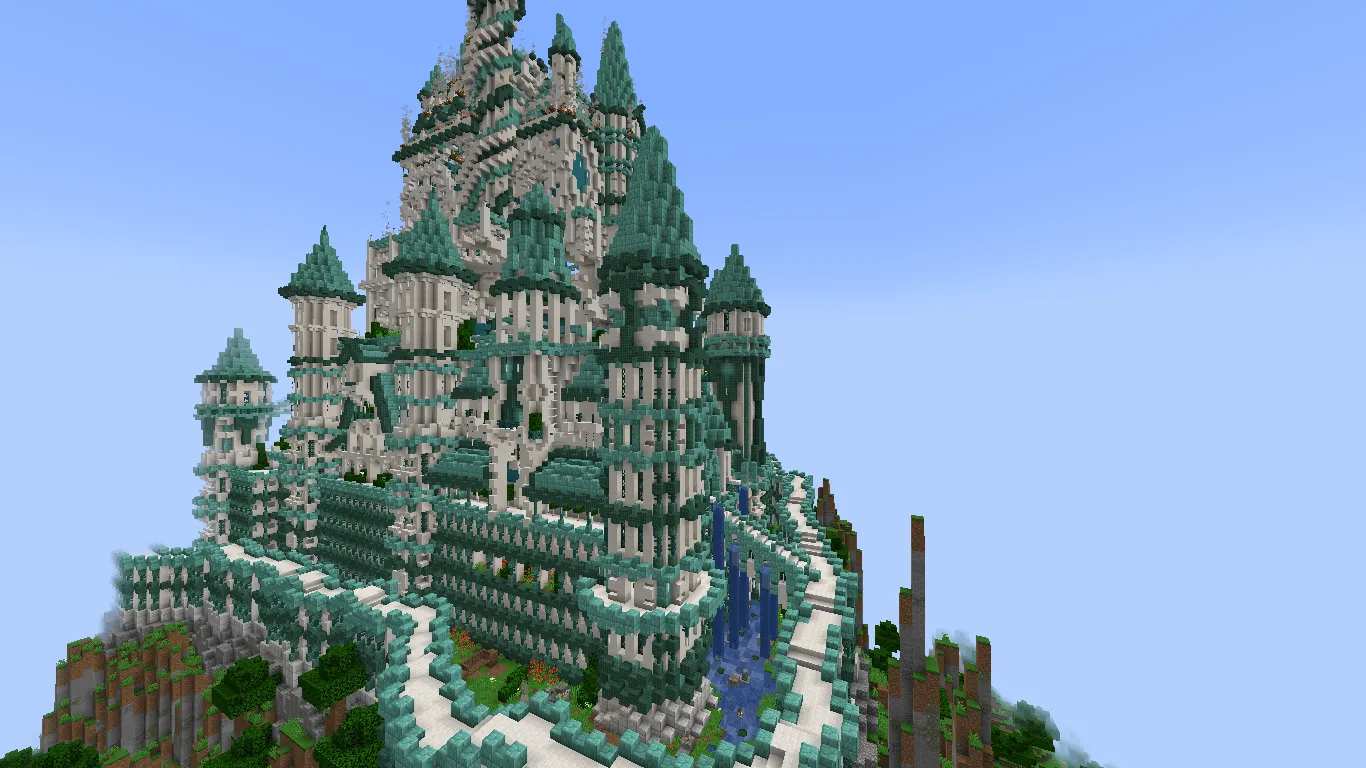 Skydorne Castle, Карты, Minecraft
