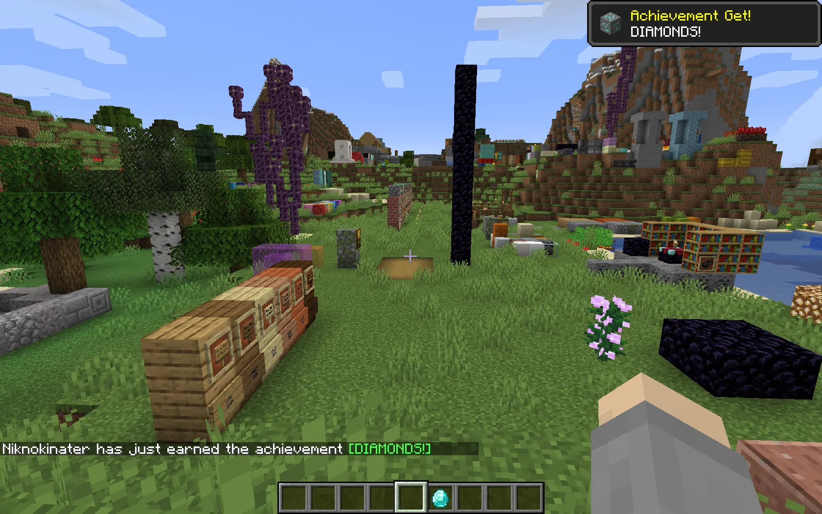 Nik's Original Achievements Addon! — скриншот 1 (Текстуры, Minecraft)