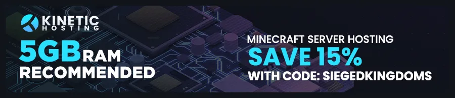 Sieged Kingdoms, Модпаки, Minecraft