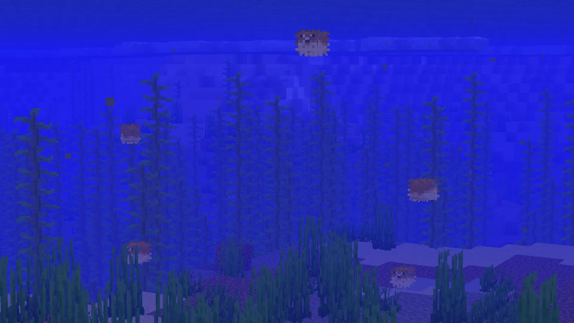 Puffier Pufferfishes — скриншот 2 (Текстуры, Minecraft)