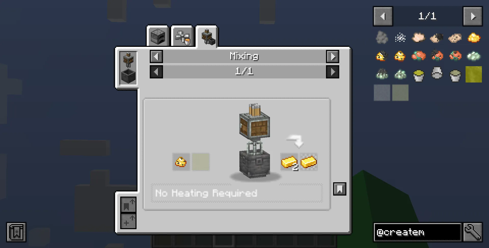 Create: Mix and Clean, Моды, Minecraft