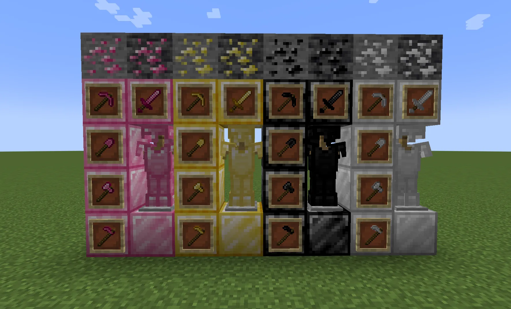 New Diamonds, Моды, Minecraft