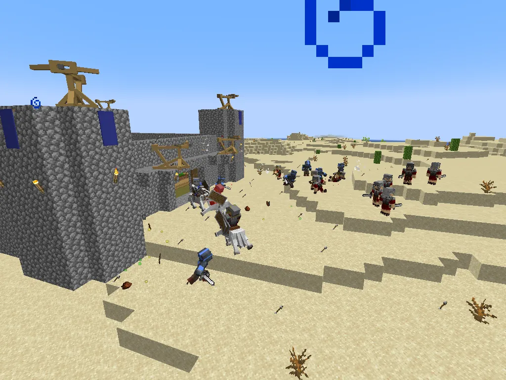 Medieval Warfare V2 (V3 LOADING), Моды, Minecraft