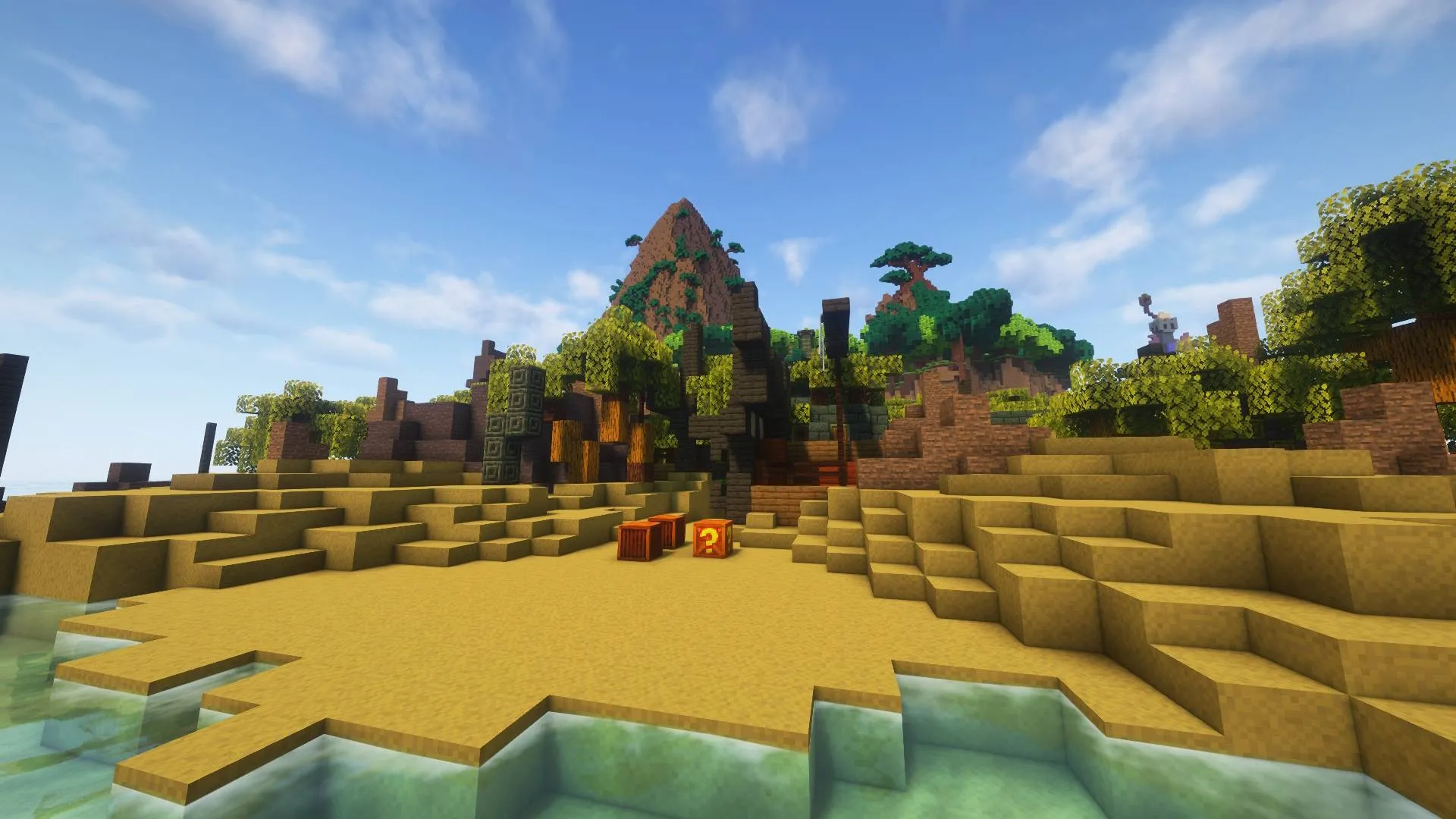 But It's Crash Bandicoot (Remake) — скриншот 4 (Карты, Minecraft)