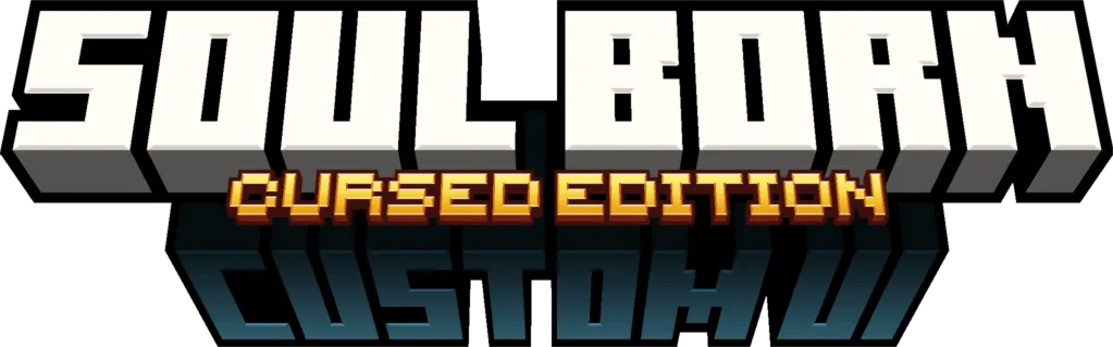 SOUL BORN: CURSED EDITION (CUSTOM UI) — скриншот 1 (Текстуры, Minecraft)