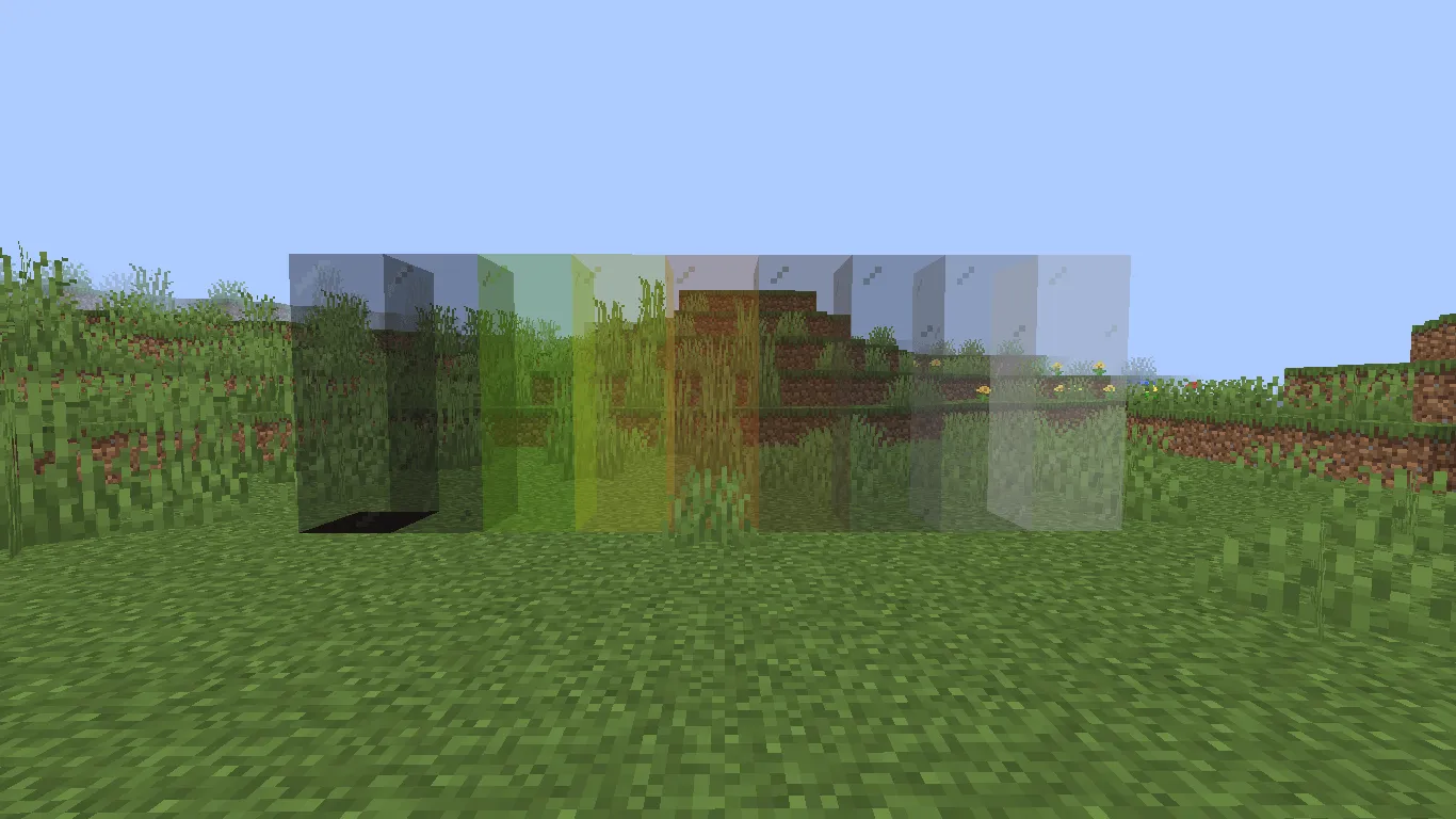 Edge-Free Glass — скриншот 1 (Текстуры, Minecraft)
