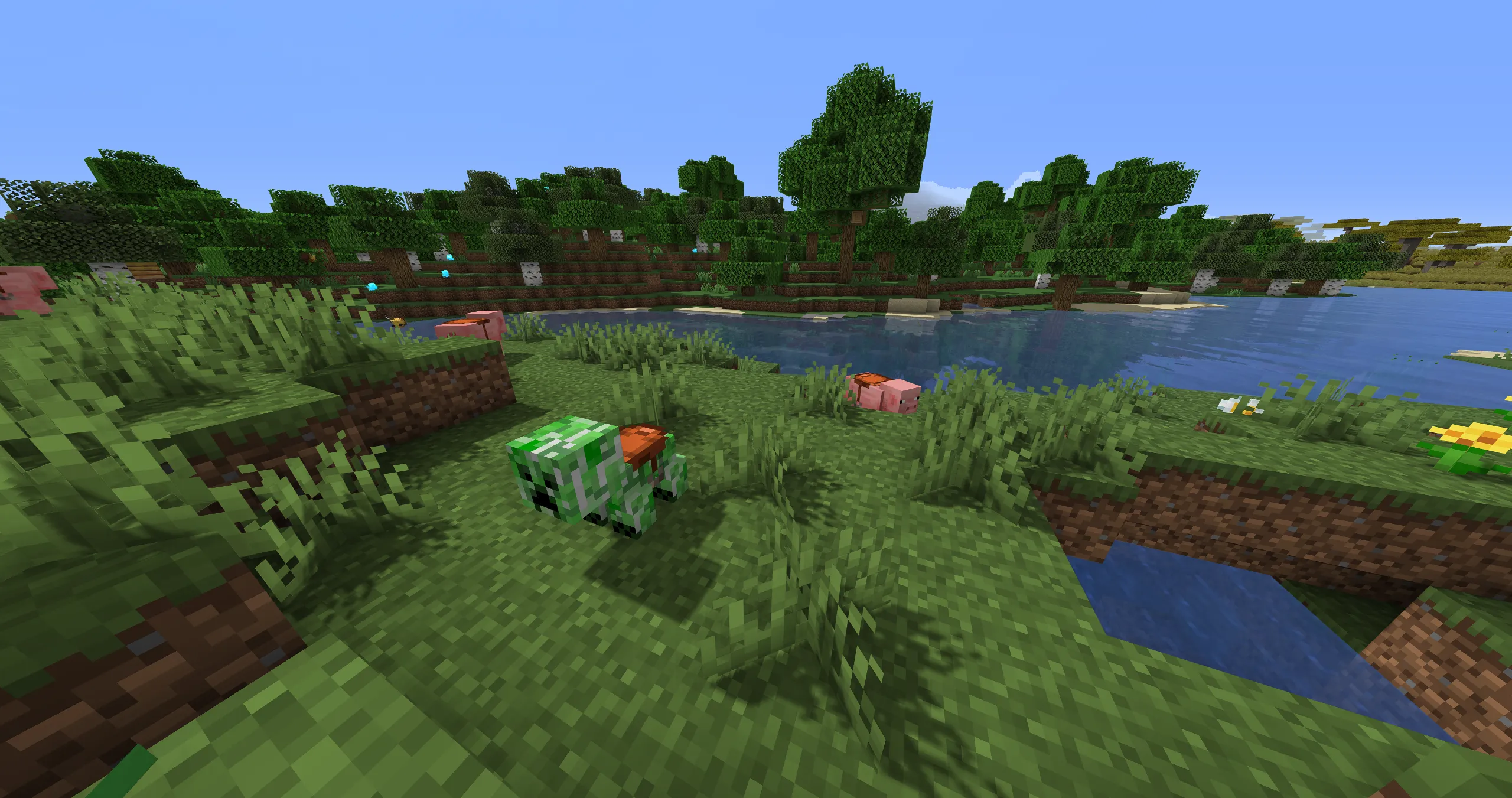 Shiny's Creepigs — скриншот 2 (Текстуры, Minecraft)