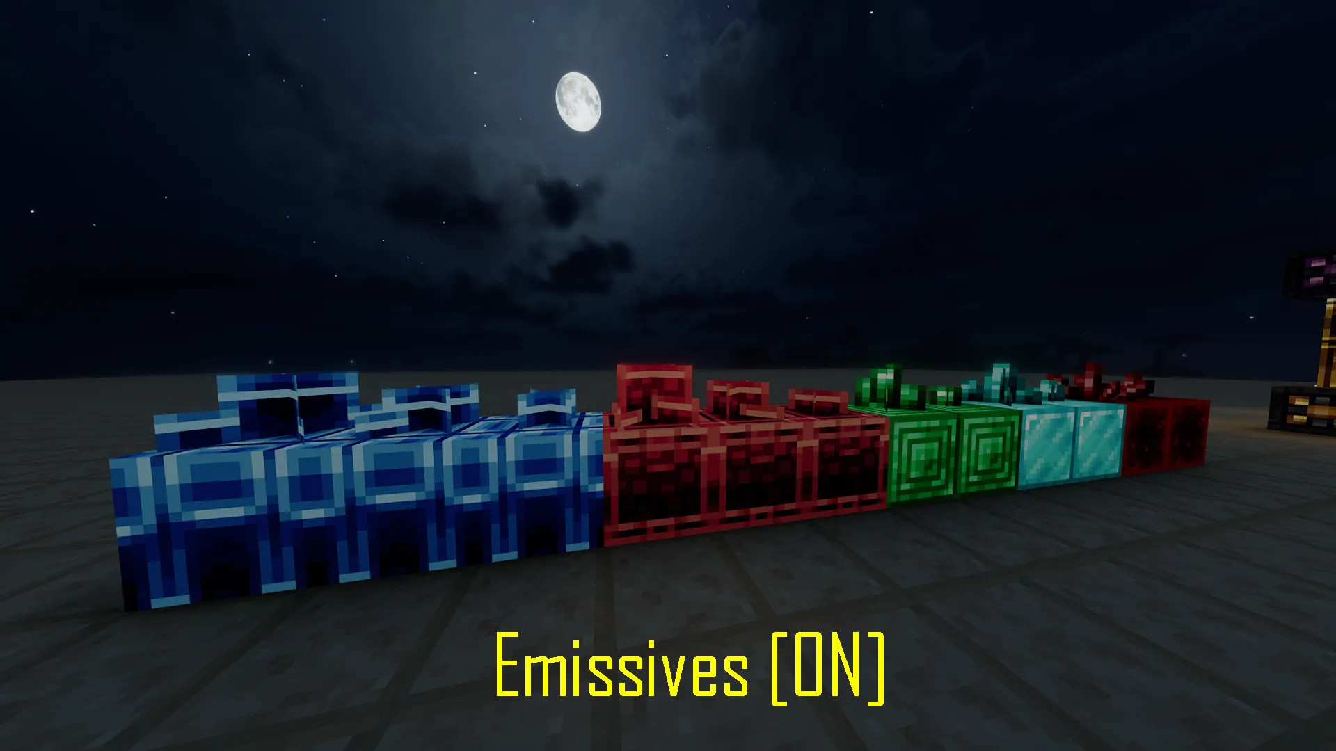 Emissive Textures for Spectrum [LabPBR version], Текстуры, Minecraft