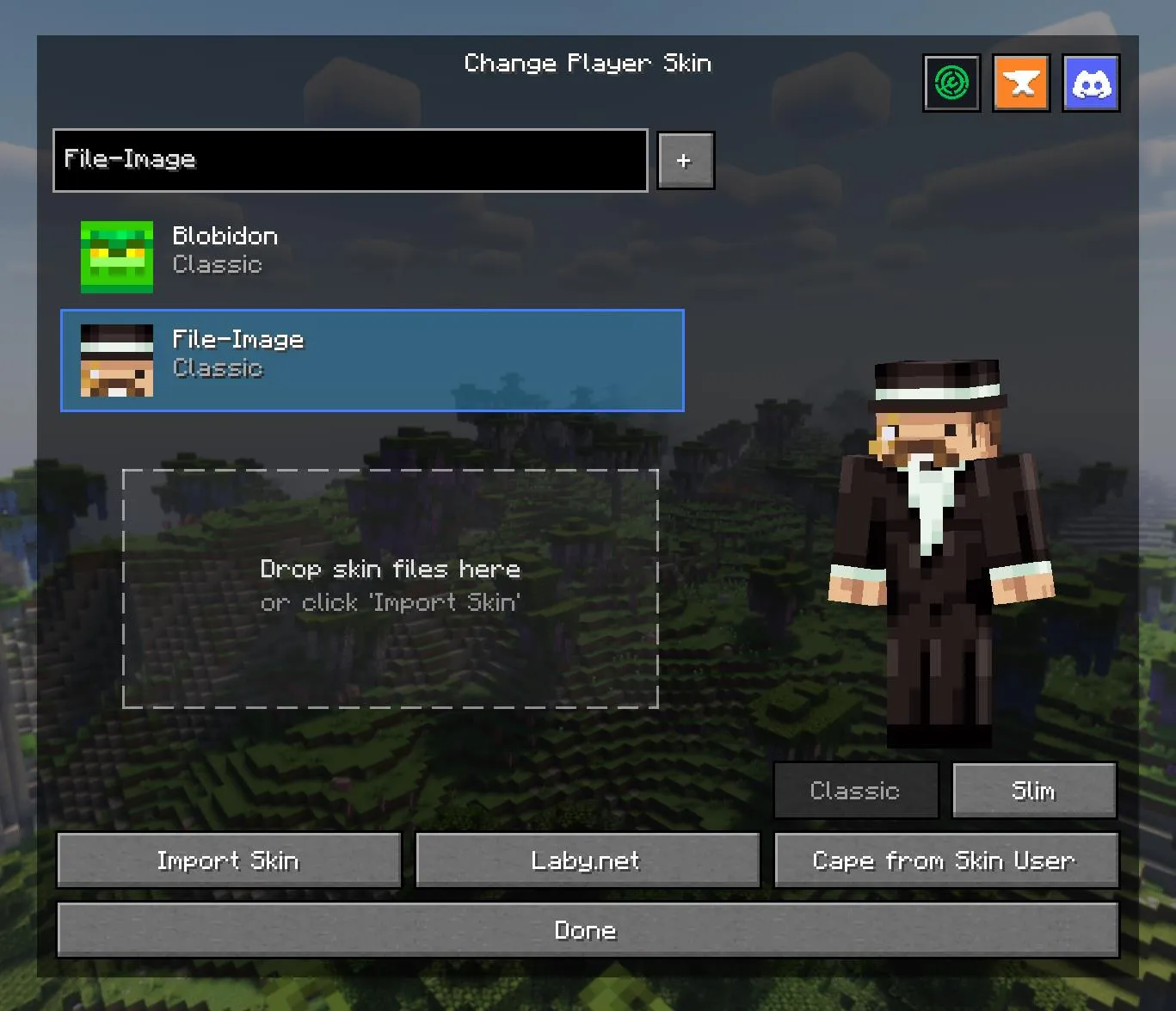 Quick Skin, Моды, Minecraft