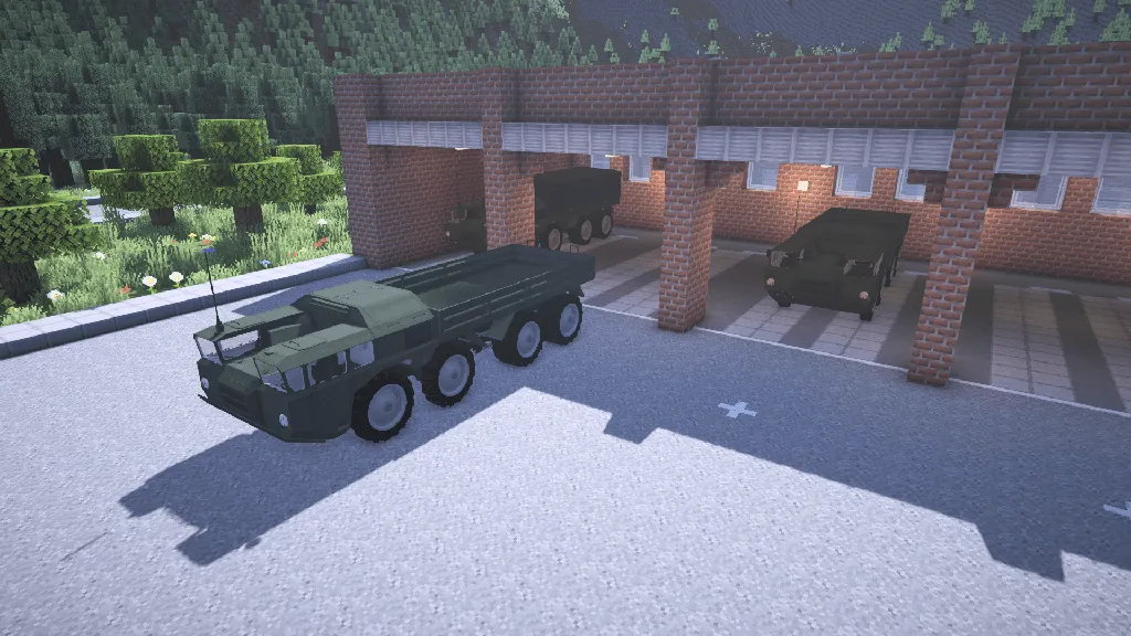 [Immersive Vehicles/IV/MTS VEB/IAV]"Improved -2000" — скриншот 2 (Моды, Minecraft)