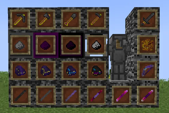 Bedrockworld, Моды, Minecraft