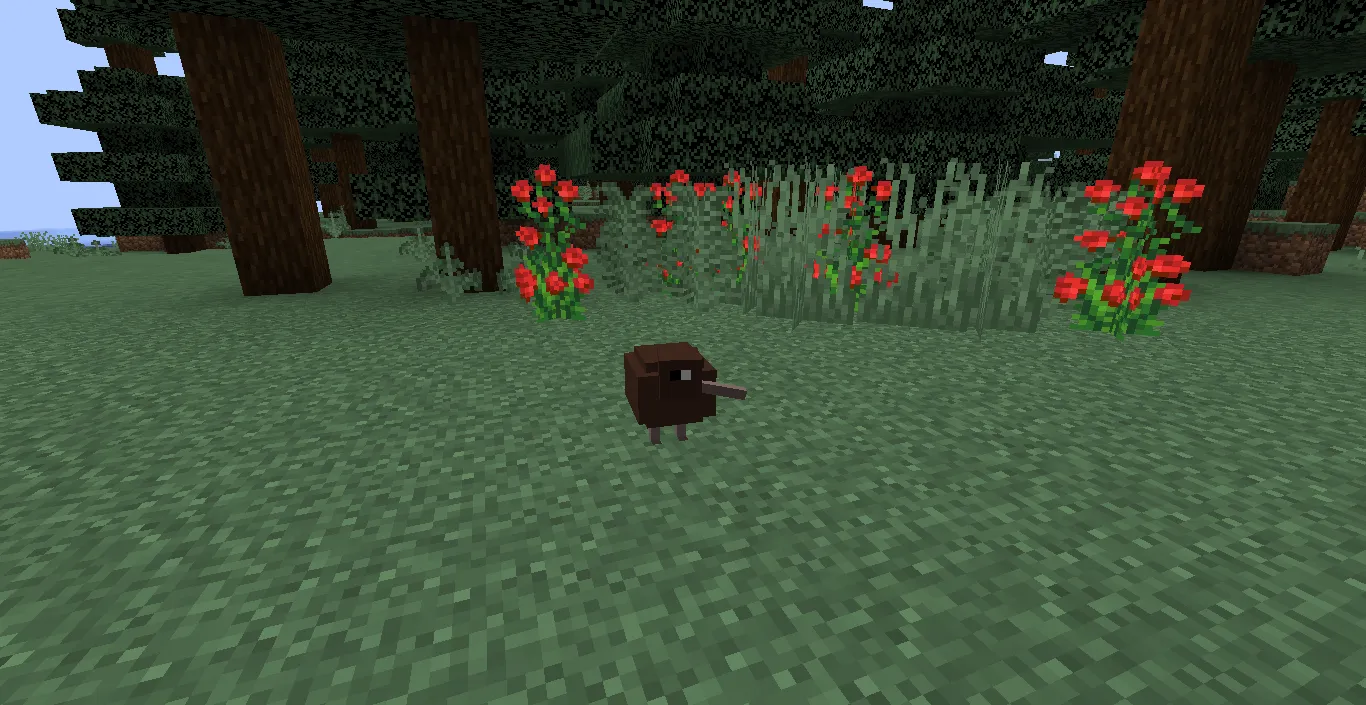 Funni Kiwi (The bird), Моды, Minecraft