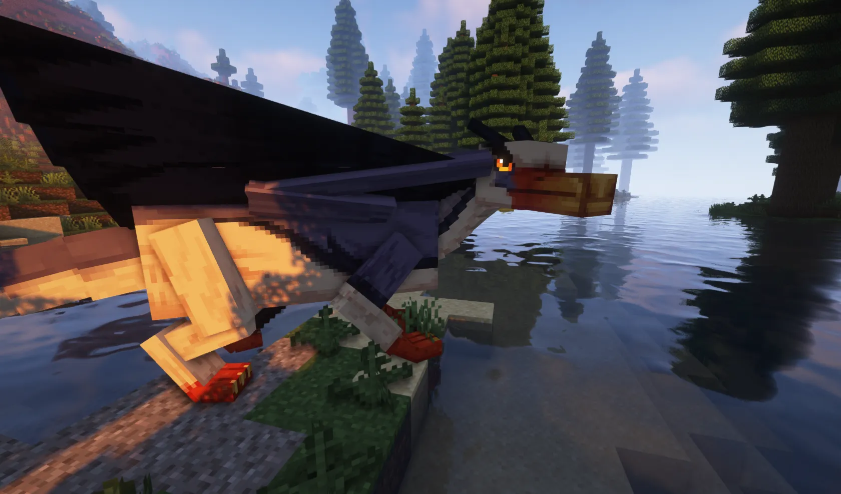 Birdy Dragon Mounts — скриншот 5 (Текстуры, Minecraft)