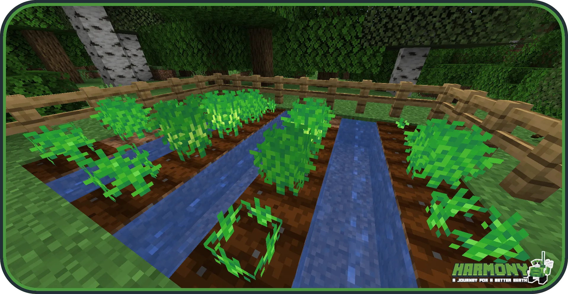 Harmony: A journey for a better earth — скриншот 9 (Моды, Minecraft)