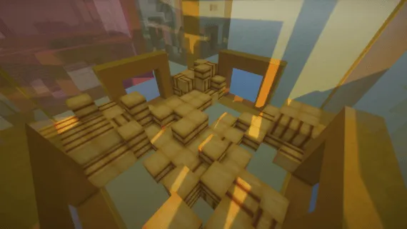 Mega Skycubes, Карты, Minecraft