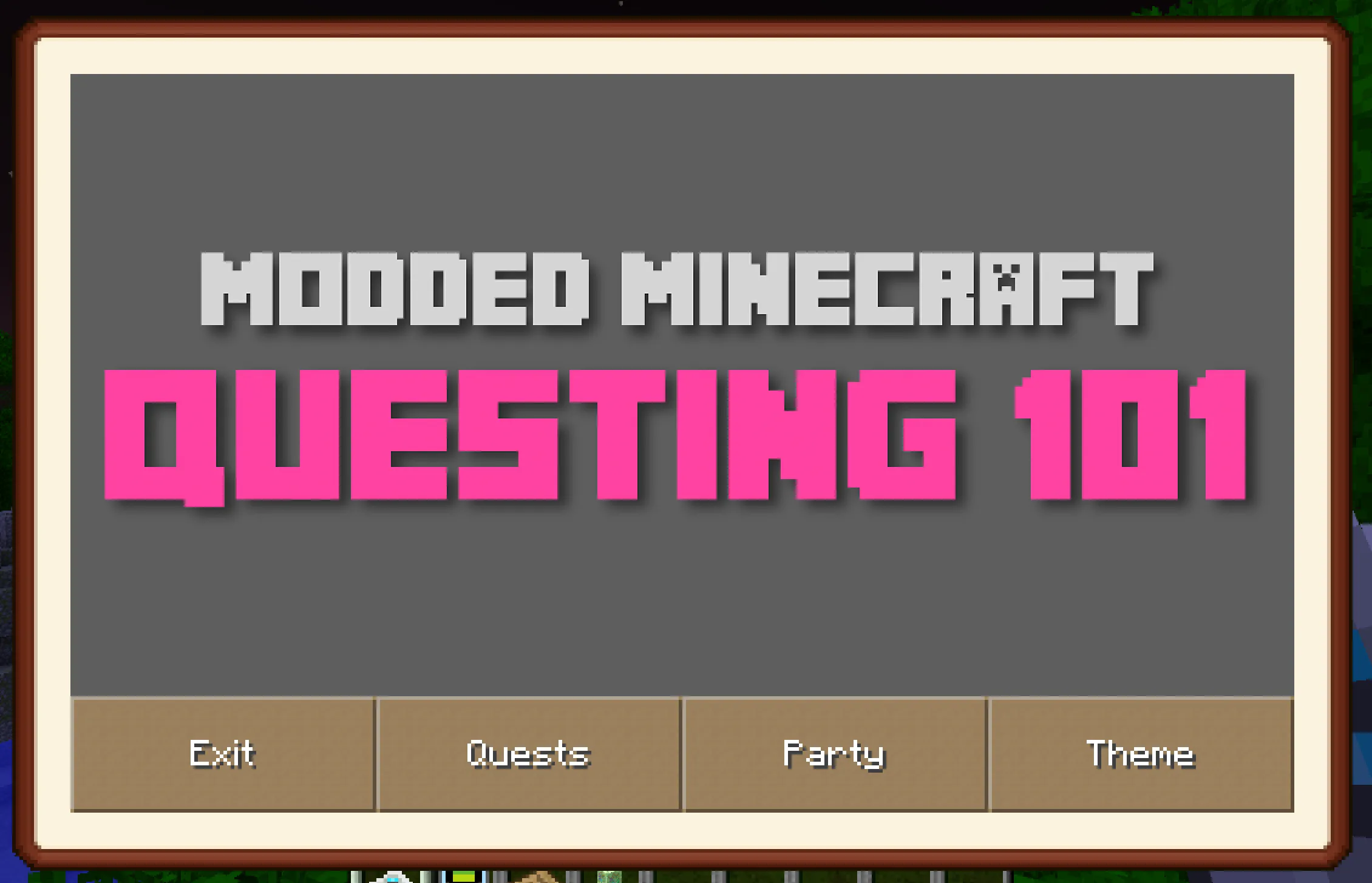 Modded Minecraft: Questing 101 — скриншот 13 (Модпаки, Minecraft)