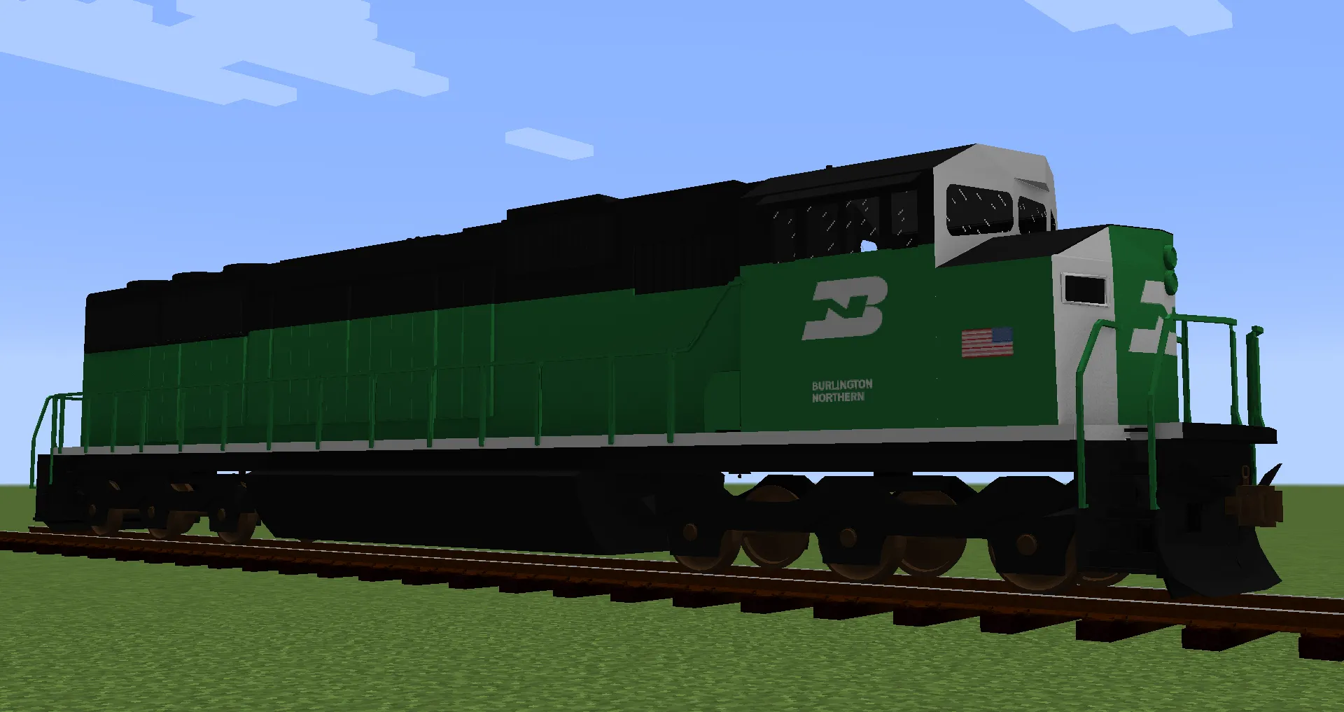 USRailz Immersive Railroading — скриншот 4 (Текстуры, Minecraft)