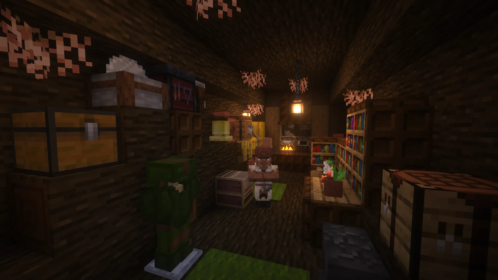 Fallen Log Hideout, Моды, Minecraft