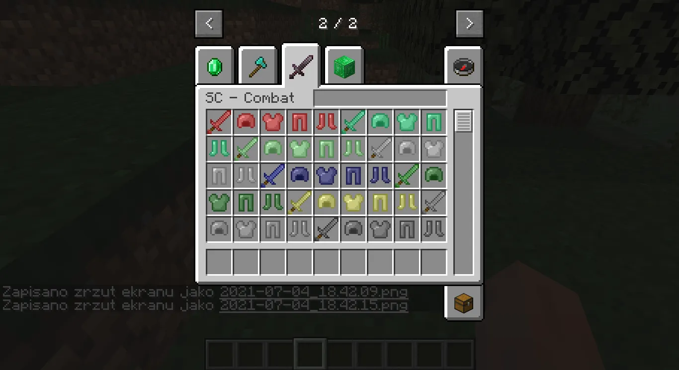 Swords Craft, Моды, Minecraft