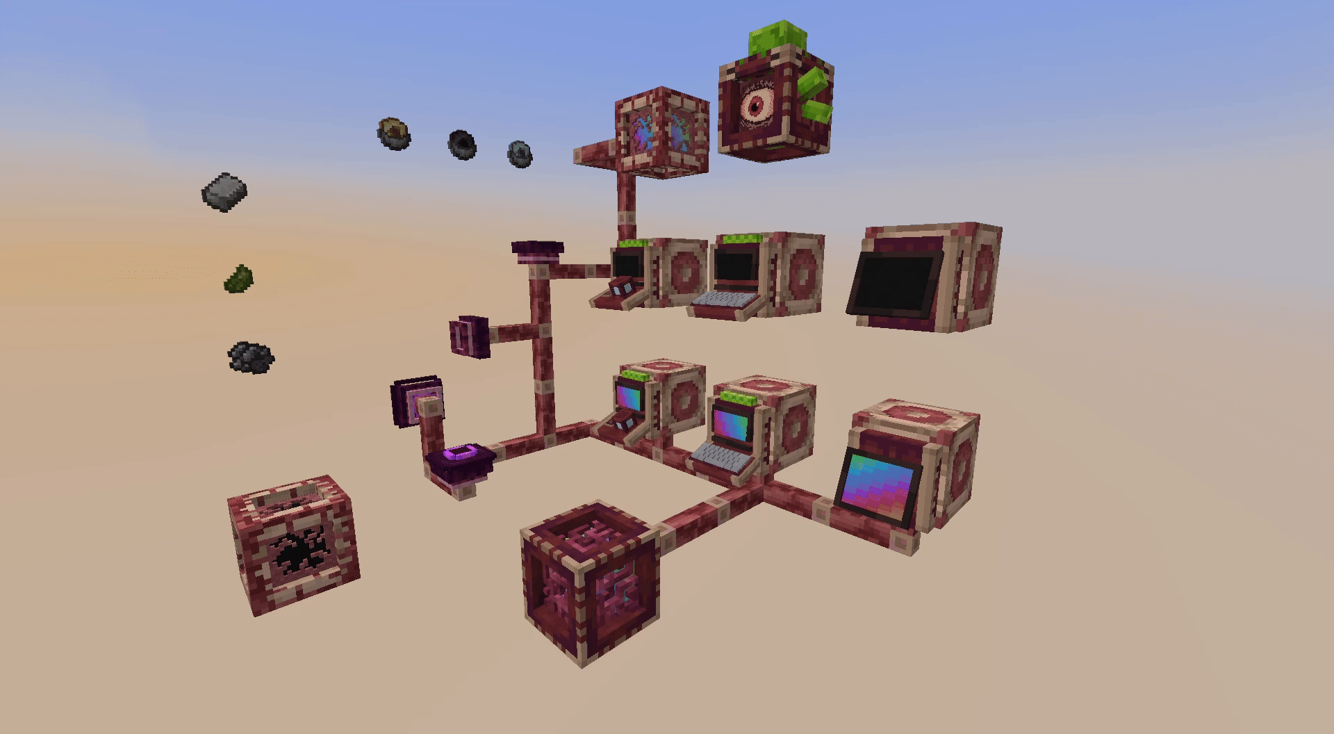 Ashen Compatability, Текстуры, Minecraft