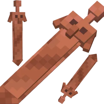 Copper Great swords — скриншот 4 (Моды, Minecraft)