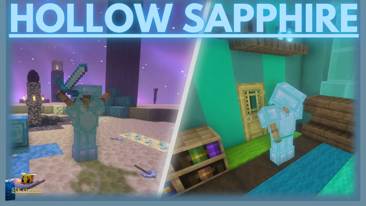 Hollow Sapphire — скриншот 1 (Моды, Minecraft)