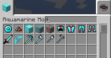 Aquamarine Gem, Моды, Minecraft
