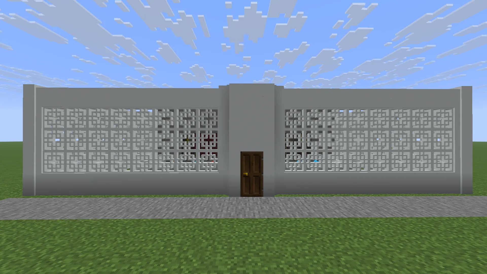 Decorative Concrete Lattices — скриншот 9 (Моды, Minecraft)