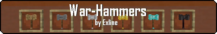 War Hammers, Моды, Minecraft