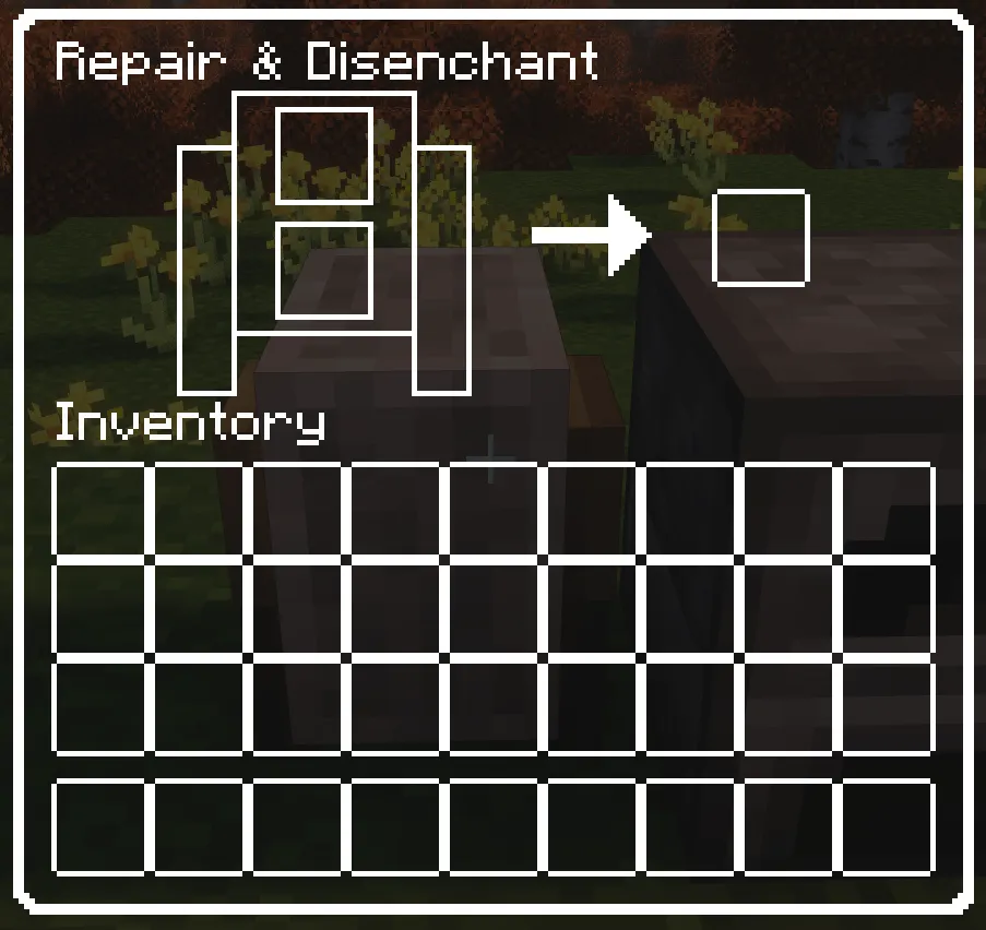 White border and transparent GUI and HUB — скриншот 3 (Текстуры, Minecraft)