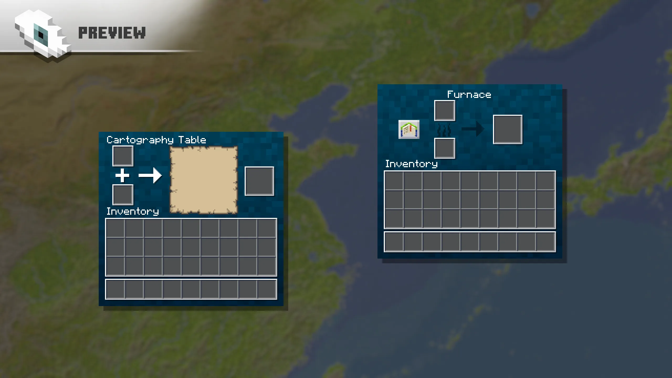 Earth GUI, Текстуры, Minecraft