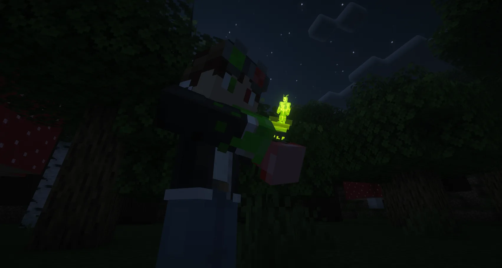 Fangs Of The Night - Alien Evo Addon — скриншот 5 (Моды, Minecraft)