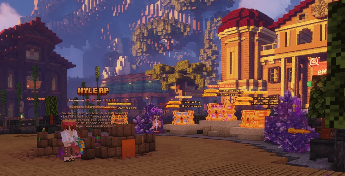 NYLE RP | Inspiré de CrazyTown — скриншот 1 (Модпаки, Minecraft)