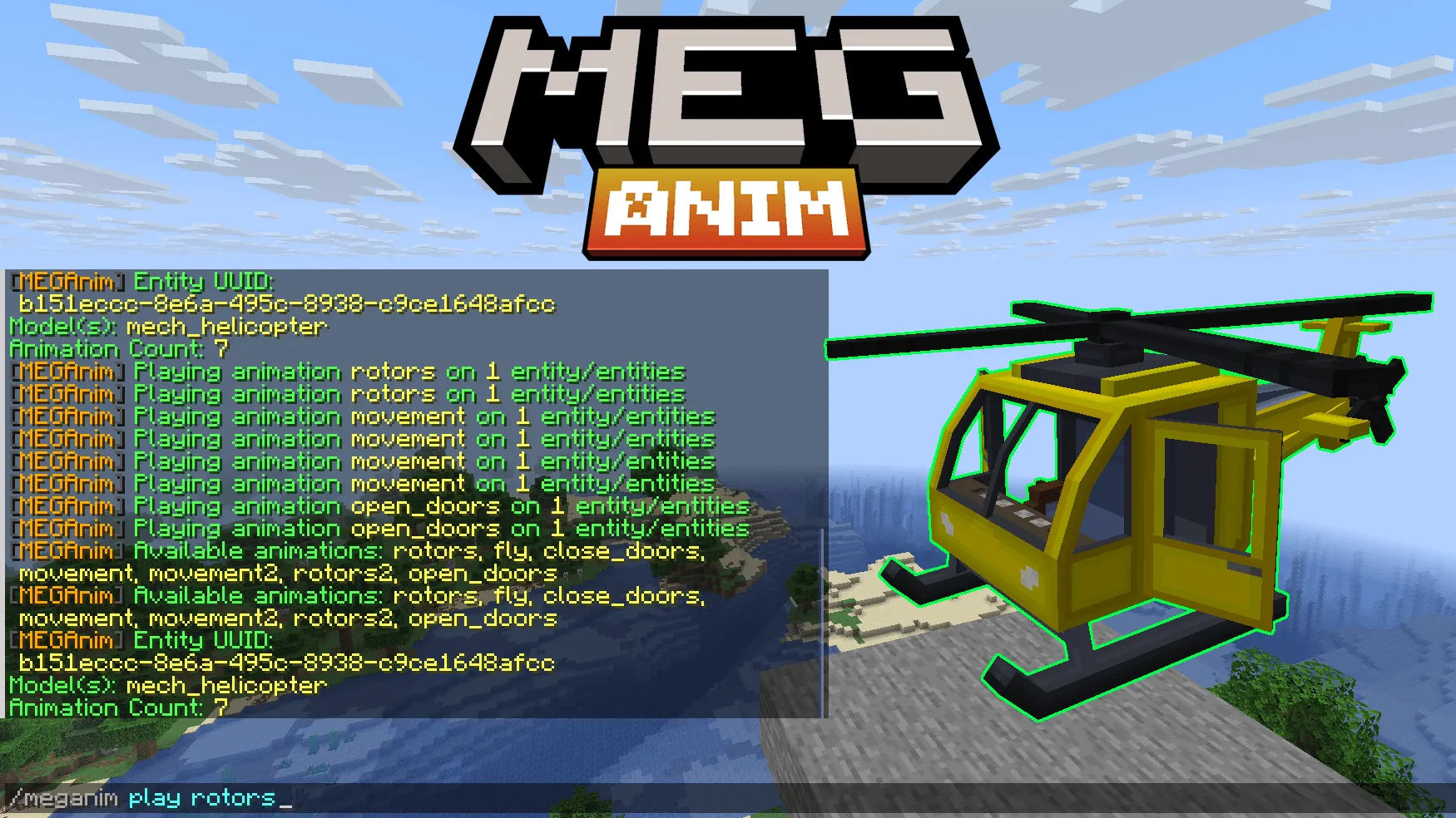 MEGAnim — скриншот 5 (Плагины, Minecraft)