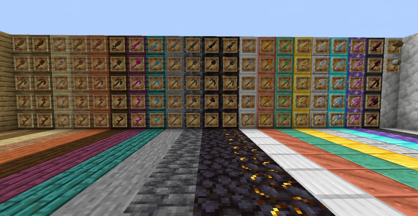 Lyrrian Weapons — скриншот 5 (Текстуры, Minecraft)