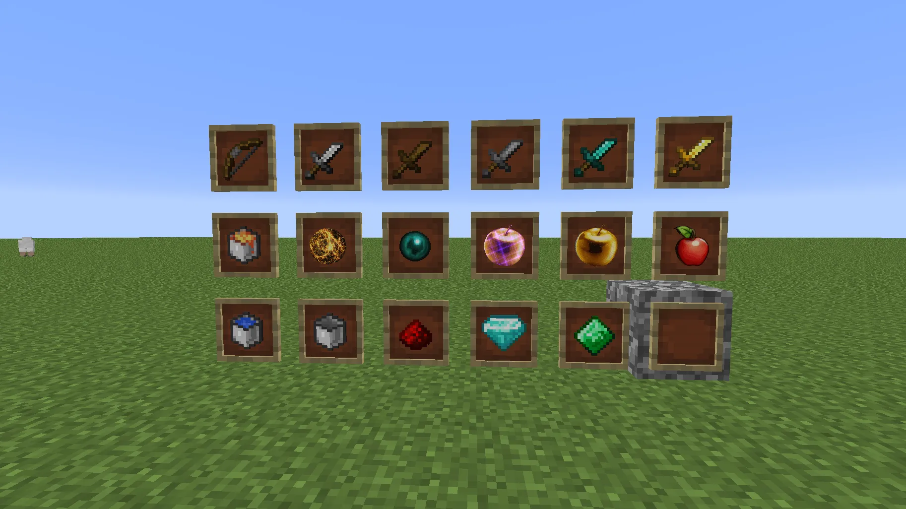 RHGhunter's PVP resource pack, Текстуры, Minecraft