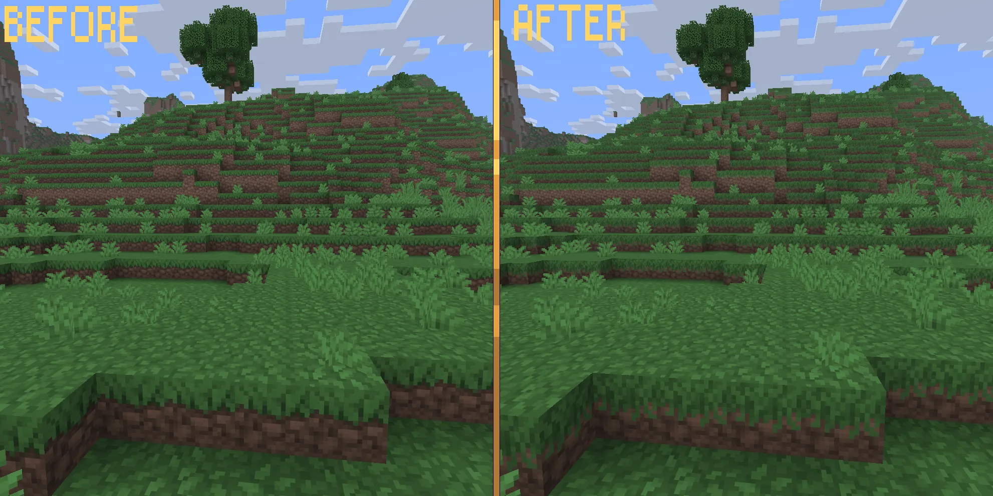 PPL Better Grass — скриншот 5 (Текстуры, Minecraft)