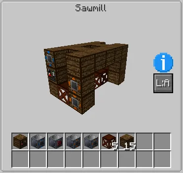 GTWoodProcessing — скриншот 1 (Моды, Minecraft)