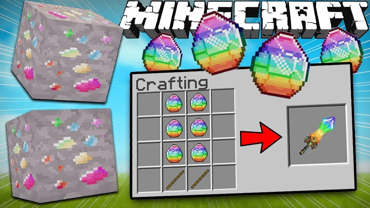 Mega ore, Моды, Minecraft