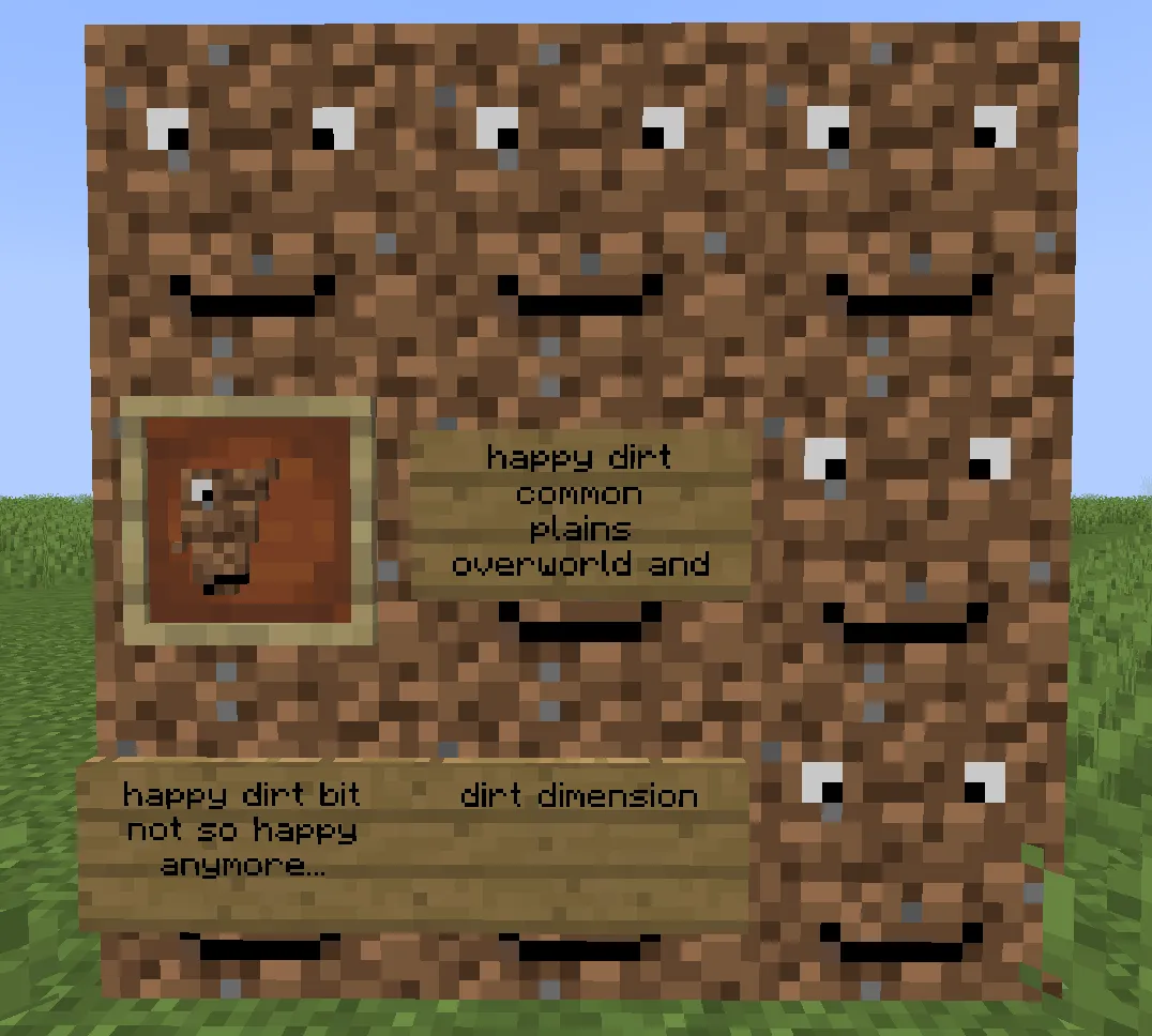 Dirt o' plenty, Моды, Minecraft