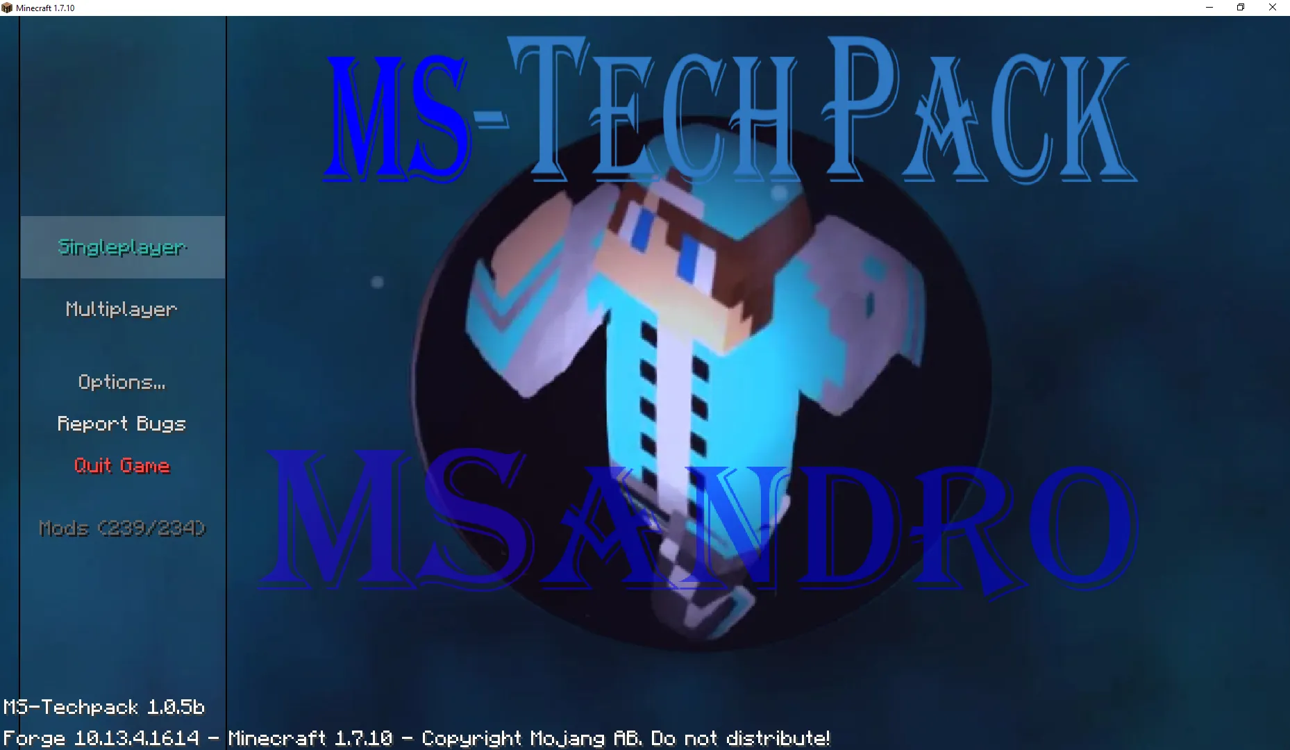 MS TechPack — скриншот 1 (Модпаки, Minecraft)