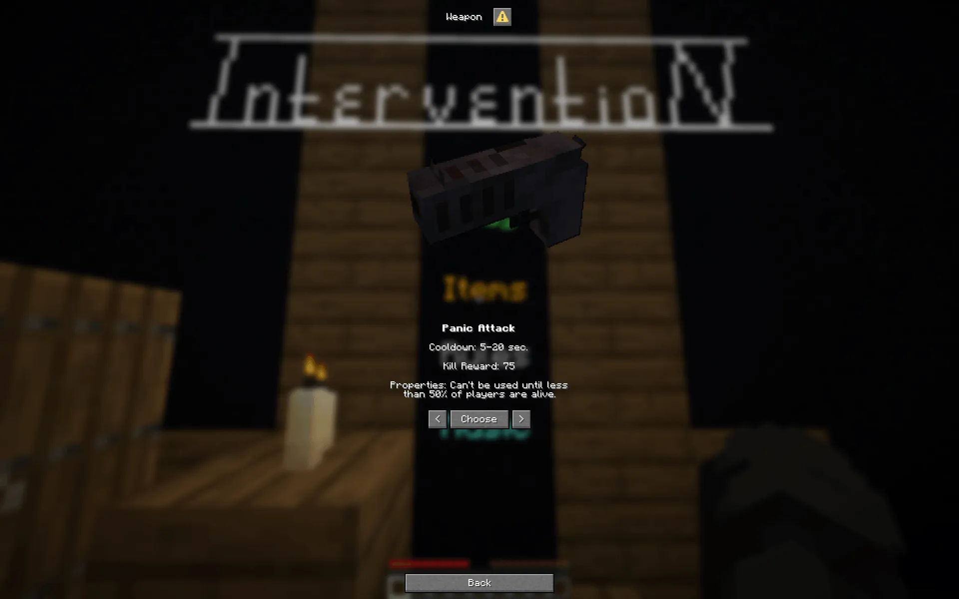 Intervention, Карты, Minecraft