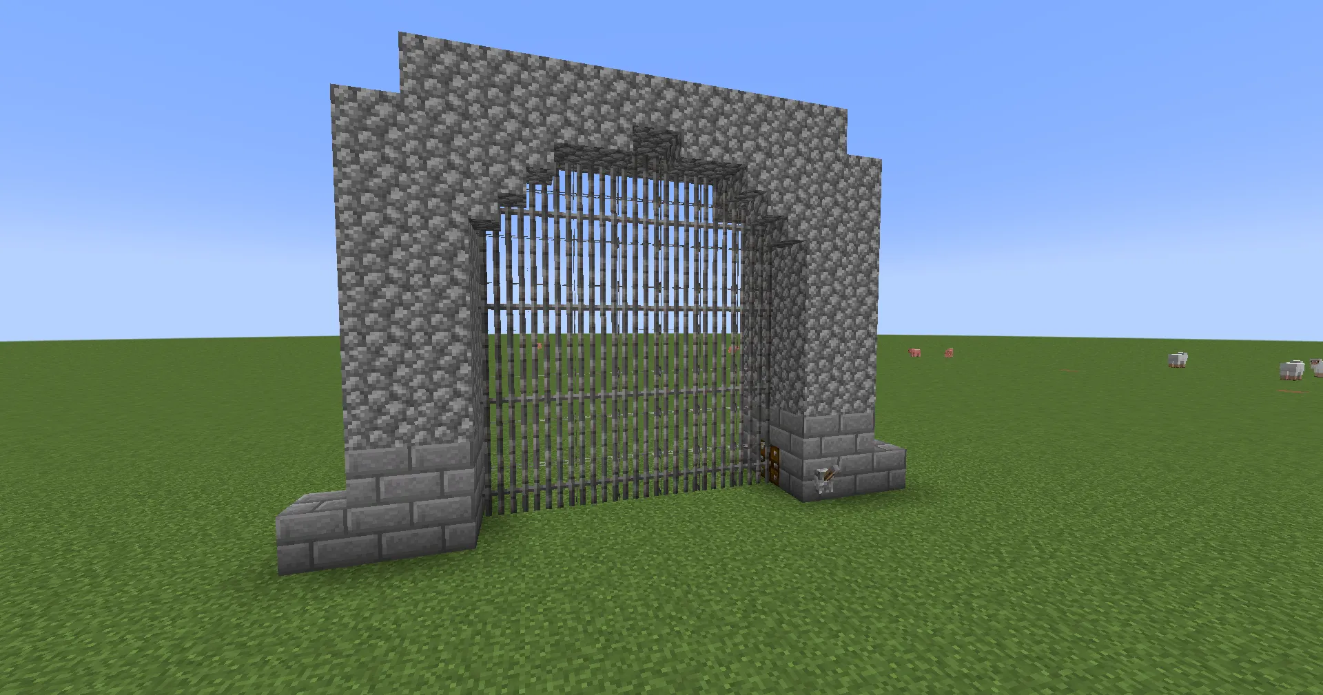 Portcullises — скриншот 1 (Моды, Minecraft)