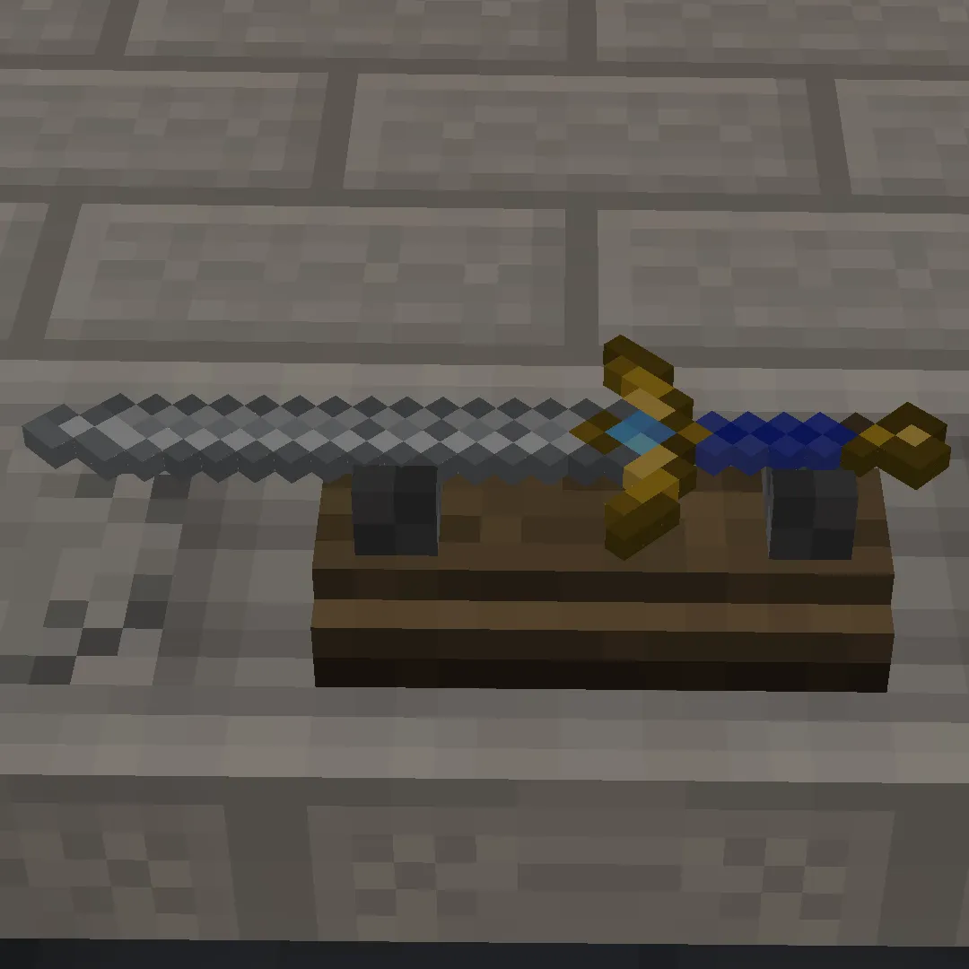 Blue Glamdring — скриншот 1 (Текстуры, Minecraft)