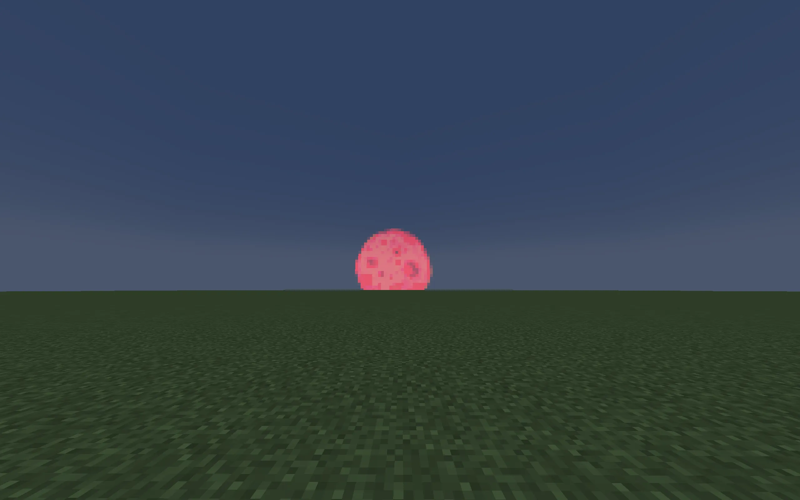 The Blood Moon (Optifine) — скриншот 1 (Текстуры, Minecraft)